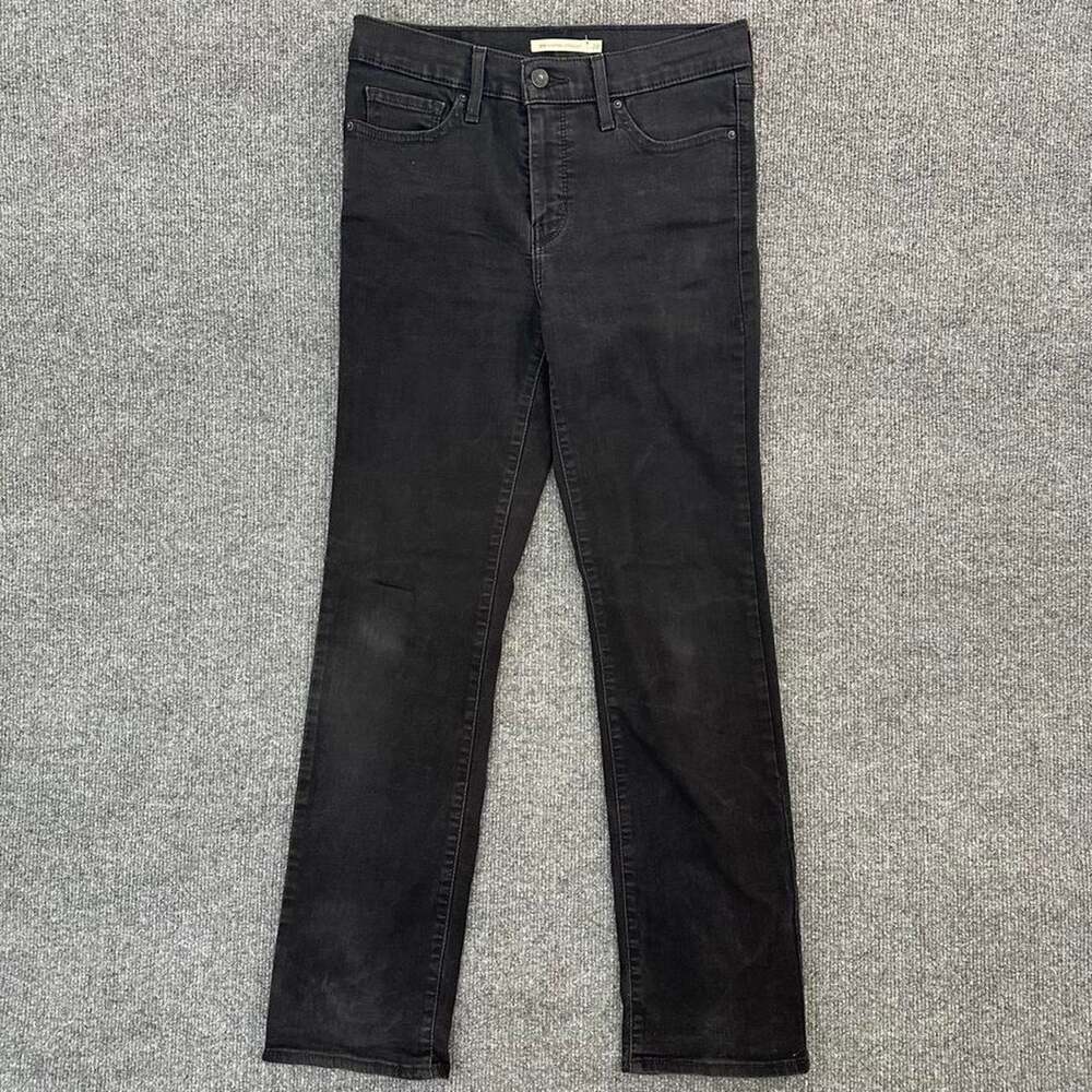 Levi’s Women's 314 Shaping Straight Jeans Classic Mid Rise Stretch Denim 28x30